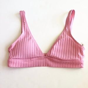 Shein Ribbed Bikini Top